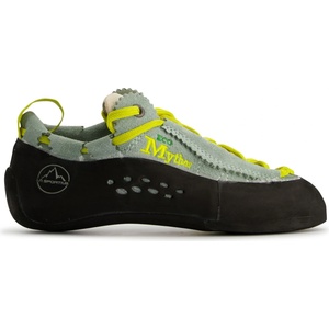 La Sportiva Дамски обувки с връзки La Sportiva Women's Mythos Eco Climbing shoes - Green Bay - размер 40, 5 (EU) (301-0011-0128)