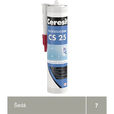 Ceresit CS 25 sanitární silikon 280 g šedá