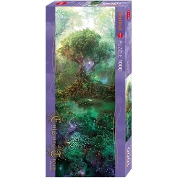 Heye Панорамен пъзел Heye от 1000 части - Мистериозни дървета (30003)