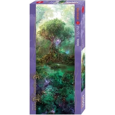 Heye Панорамен пъзел Heye от 1000 части - Мистериозни дървета (30003)