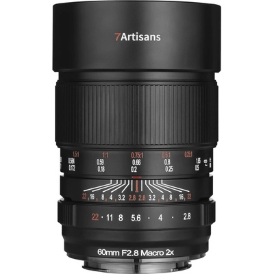 7Artisans 60mm f2.8 macro 2x objektiv Canon EOS-R