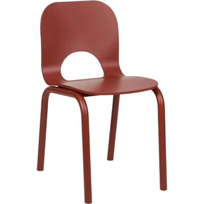 noo.ma Atto Červená dřevěná