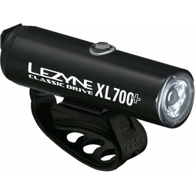 Lezyne Classic Drive XL 700+ Front 700 lm Satin Black Отпред Велосипедна лампа