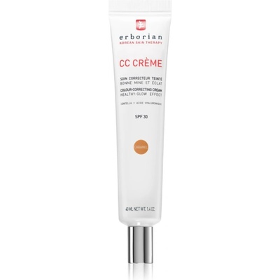 Erborian CC Crème Centella Asiatica CC крем за уеднаквяване тена на лицето SPF 30 цвят Caramel 40ml