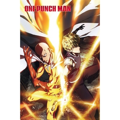 Plagát, Obraz - One Punch Man - Saitama & Genos, 61 × 91.5 cm