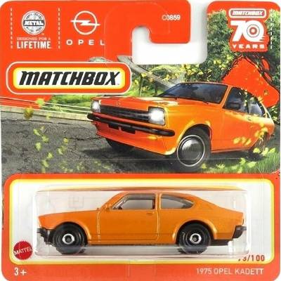 Matchbox 1975 Opel Kadett oranžové