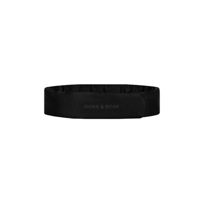 Dore & Rose Silk Headband Black