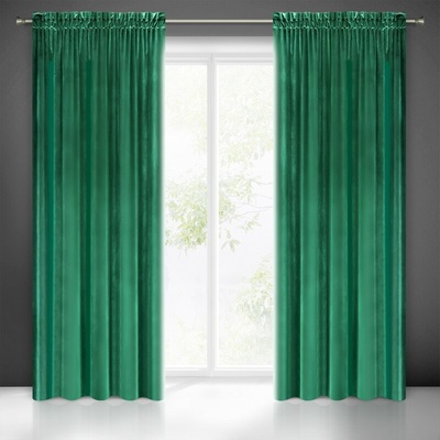 Takoy Závěs SAMANTA z měkkého a lesklého sametu 140 x 300 cm-HF-374479 | 140 x 300 cm
