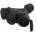 Kelia KEL Plug trimmer 3-socket with/u 16A 250V IP54 black GN-X3/54 W-01154