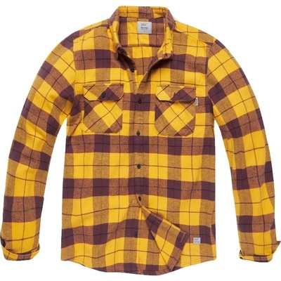 Vintage Industries Sem flannel žltá