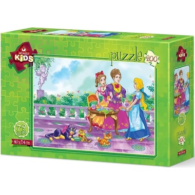 Art Puzzle Детски пъзел Art Puzzle от 200 части - Принцесата слугиня (5677)