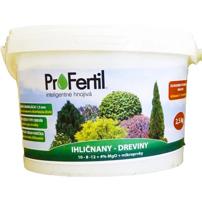 ProRain ProFertil DREVINY 10-8-12, 4MgO, 5-6 mesačné 2,5kg