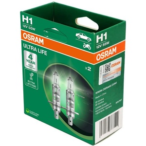 OSRAM ultra life 2hb h1 55w 3200k