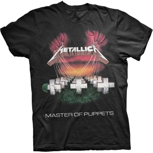 Metallica Master of Puppets European Tour '86. Black L Риза (METTS10MB03)