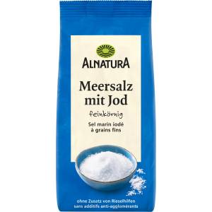 Alnatura Морска сол, йодирана - 500 г