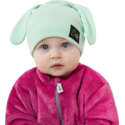 ESITO Jarná čiapka s ušami Color Mint
