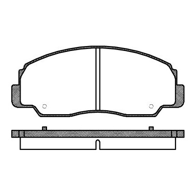 Sada brzdových platničiek kotúčovej brzdy REMSA 0178.20