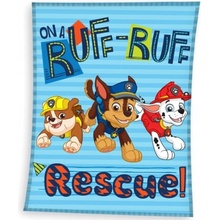 AYMAX Fleecová deka Paw Patrol Rescue