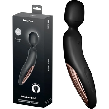 Image 1 of Масажор с мощни вибрации и 50 режима - Wand-erland Black (SATISFY546)