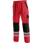 CXS Cxs luxy bright / Панталон с кръста, светлоотразителни ивици - червен 50 (102002826050)