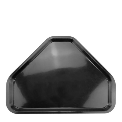 Horecano - Табла за сервиране от фибростъкло трапецовидна 48x34см черна (ZBL-1319) (01981700)
