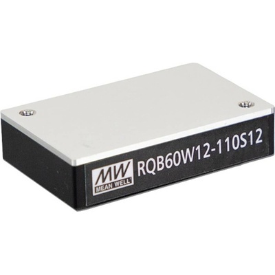 MEAN WELL RQB60W12-110S24 DC / DC menič napätia, DPS 72 V/AC 24 V 2.5 A 60 W Počet výstupov: 1 x