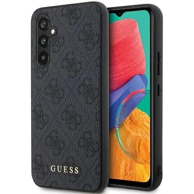 GUESS Кейс Guess GUHCS23FEG4GFGR за Samsung Galaxy S23 FE S711, сив / сив, твърд, 4G Metal Gold Logo (GUE003434-0)