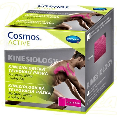 Hartmann Cosmos Active kineziologického tejpovací páska růžová 5 cm x 5 m
