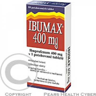 IBUMAX POR 400MG TBL FLM 10