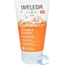 Weleda 2v1 sprchovací krém a šampón pomaranč 150 ml