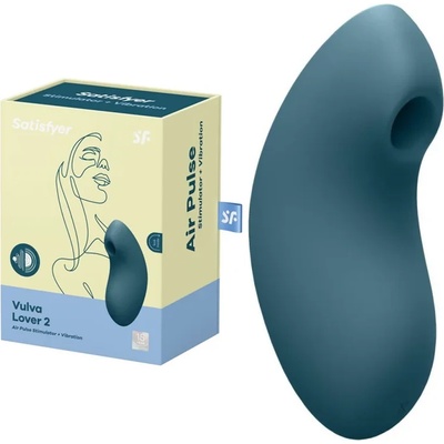 Клитор стимулатор, две специални функции - Vulva Lover Blue 2 (SATISFY368)