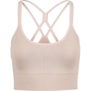 Stoic Дамски спортен сутиен Stoic Women's VegbySt. II Flow Seamless Bra Sports bra - Sand Rose - размер L/XL (114-3238-0312)