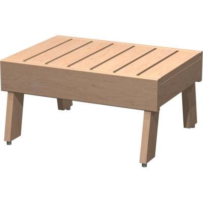 Harvia Modular L001LE saunová stolička z jelše