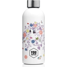 You Bottles Termoláhev na pití Dual Design Flowery Goddes 500 ml