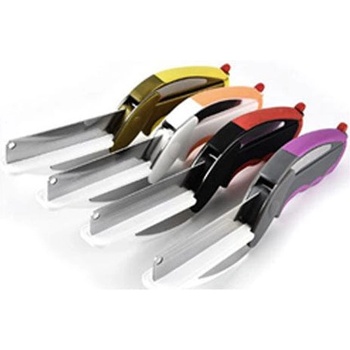 ZEPHYR 2 в 1 нож , zephyr zp 1642 ss , за месо , ножица подправки (1642120008)