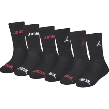 Image 1 of Air Jordan Чорапи Air Jordan Kids' Legend Crew Socks - Black