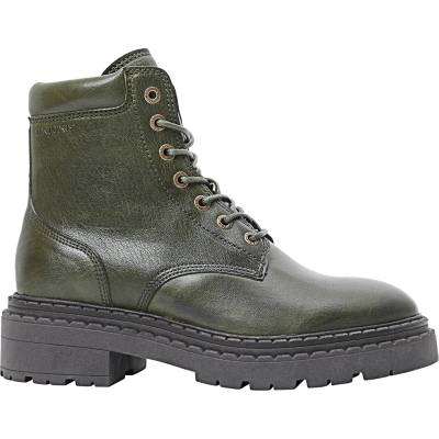 Ten Points Дамски ежедневни боти Ten Points Women's Sonja Lace Boots Tanned Leather Casual boots - Green - размер 38 (EU) (126-0520-0313)