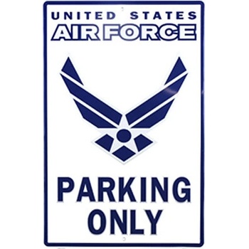 Ceduľa PARKING AIR FORCE
