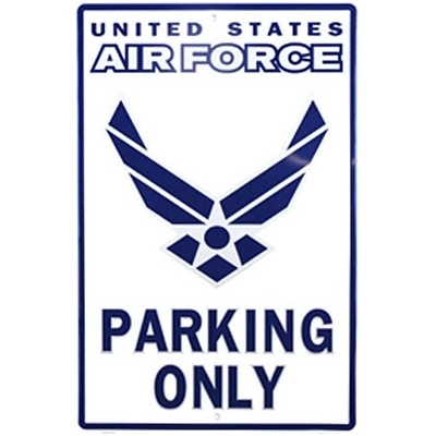 Ceduľa PARKING AIR FORCE