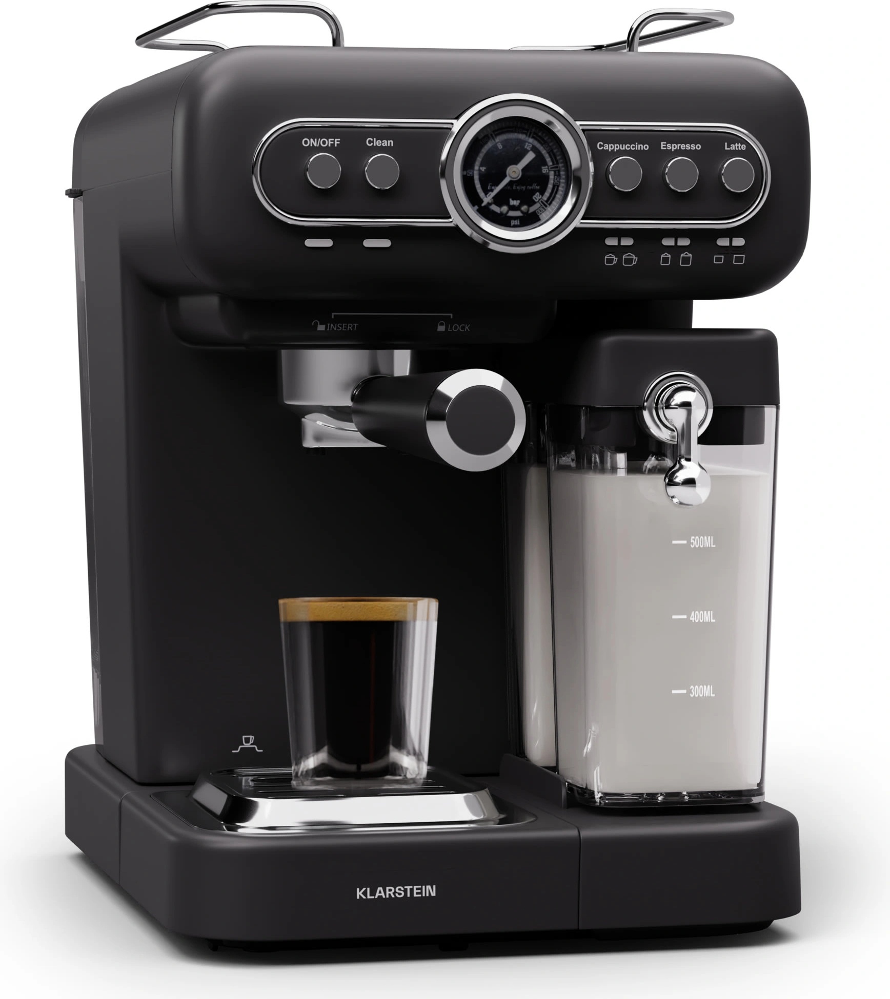 Klarstein Espressionata Evo TK8-EspEvoMilk-Bk