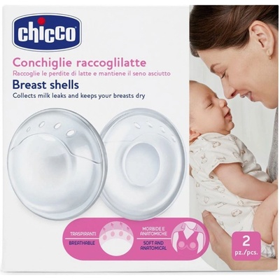 CHICCO Klobúčiky na dojčenie 2ks