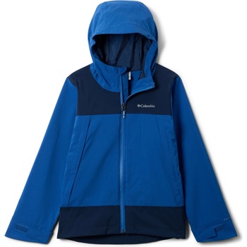 Columbia Детско водоустойчиво яке Columbia Kid's Boulder Falls Jacket Waterproof jacket - Mountain Blue / Collegiate Navy (703-6865-0513)