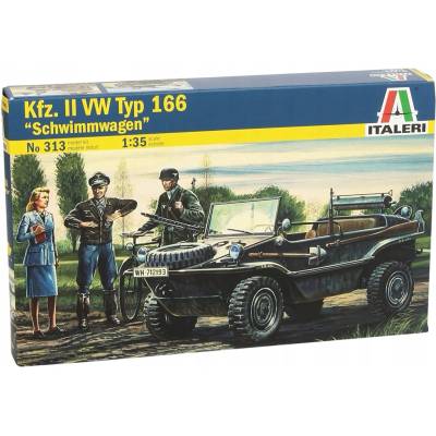 Italeri Kfz. II VW Typ 166 Schwimmwagen 1/35