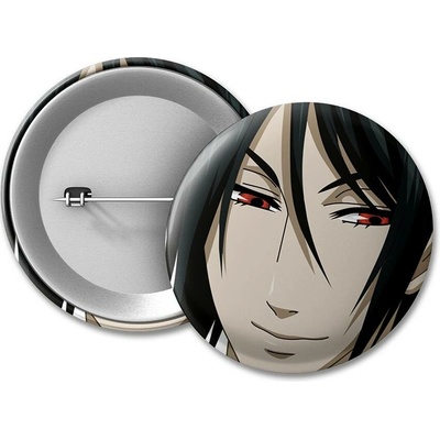 Kuroshitsuji placka Sebastian Michaelis 50 mm