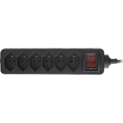 InLine 6 Plug 1,5 m Switch (16451Y)