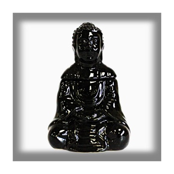 Cerams Aroma lampa Sedící Budha ćerná 130 X 90 mm