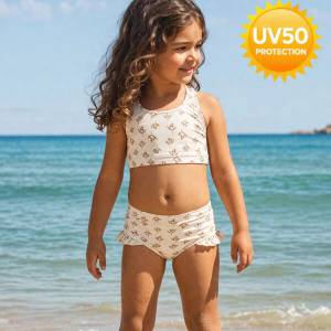  Fresk: Детски бански от 2 части с UV50 защита Olives (FR-SW2415-78-74)
