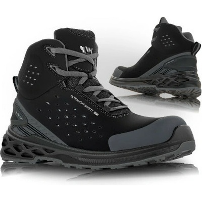 VM Footwear VM BERLIN 3660-S1PSESD 3660-S1PSESD Černá