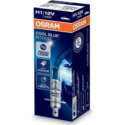 Osram Cool Blue Intense H1 P14.5s 12V 55W 64150CB1