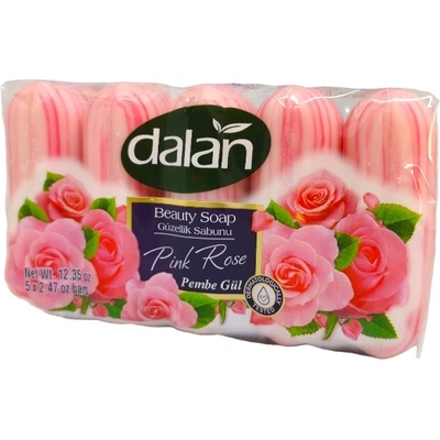 Dalan тоалетен сапун, 5х70гр, Роза